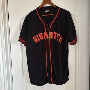 2023‎ San Francisco “Gigantes” Giants #23 Black Replica Baseball Jersey Mens XL